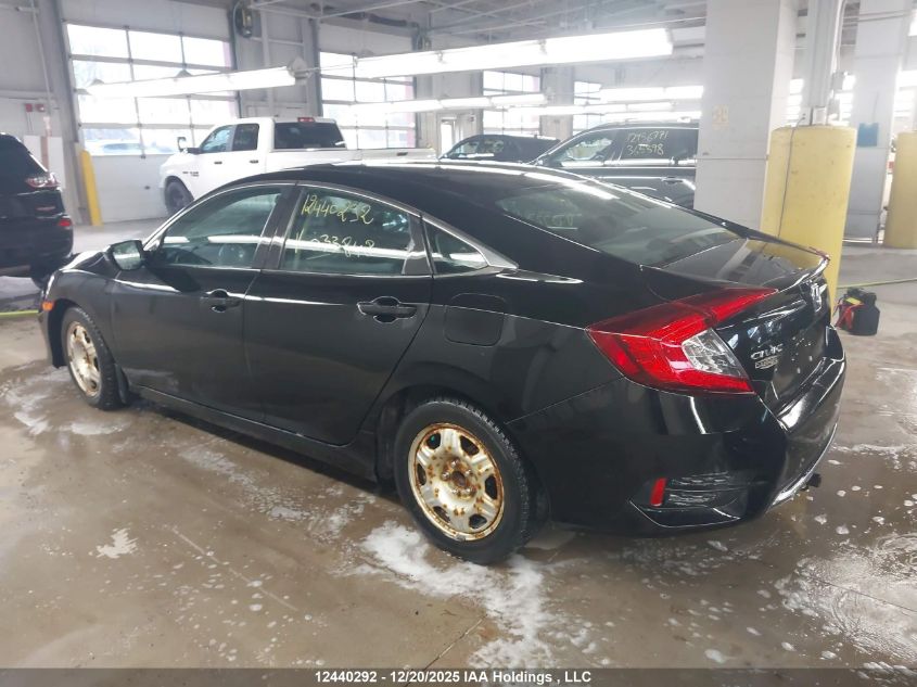2019 Honda Civic Ex 4Dr VIN: 2HGFC2F71KH033848 Lot: 12440292