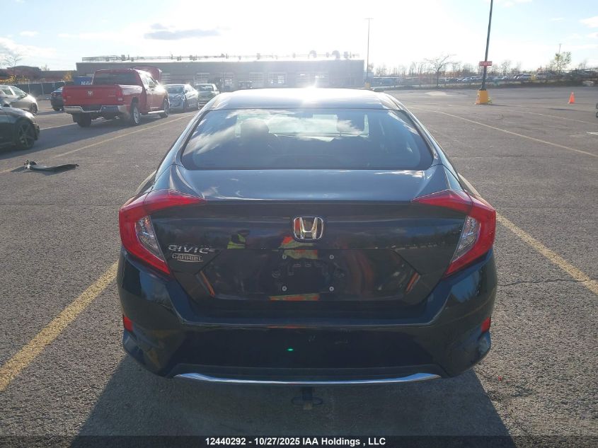 2019 Honda Civic Ex 4Dr VIN: 2HGFC2F71KH033848 Lot: 12440292