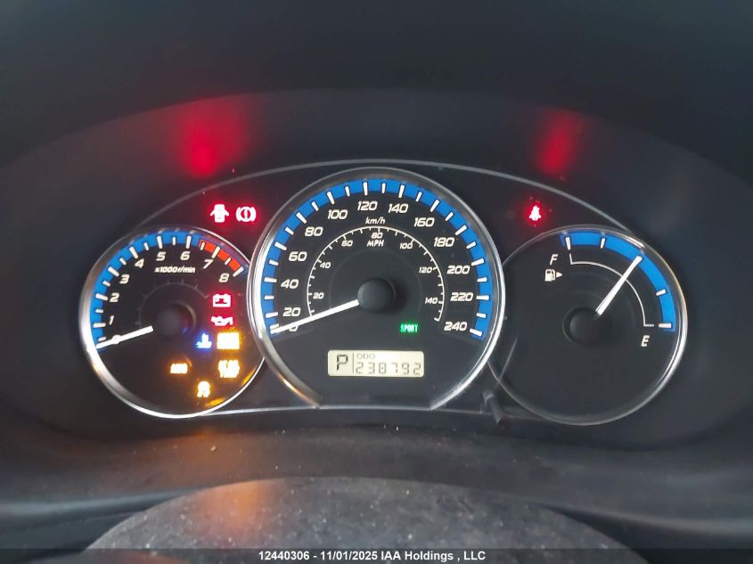 2011 Subaru Forester 2.5X Premium VIN: JF2SHCDC5BH708015 Lot: 12440306