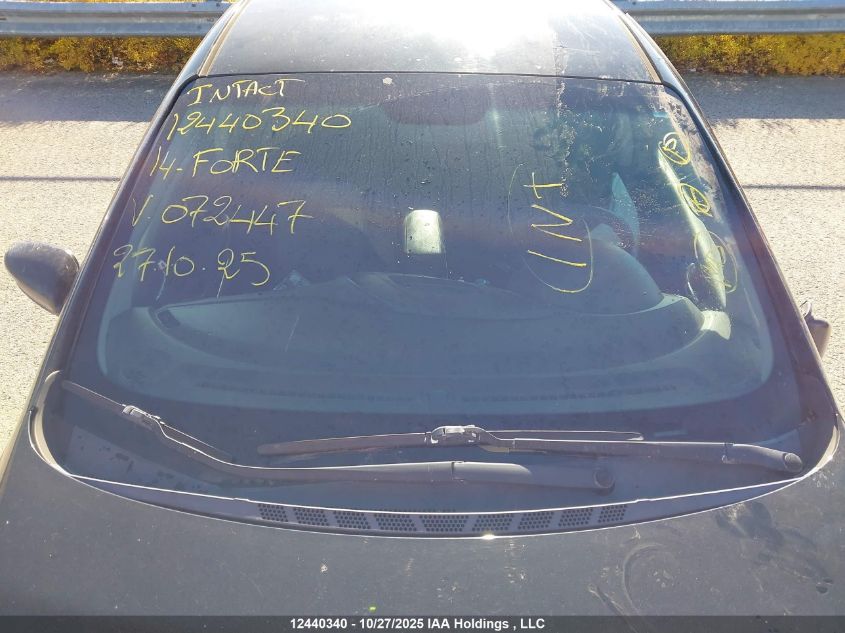 2014 Kia Forte VIN: KNAFX4A65E5072447 Lot: 12440340