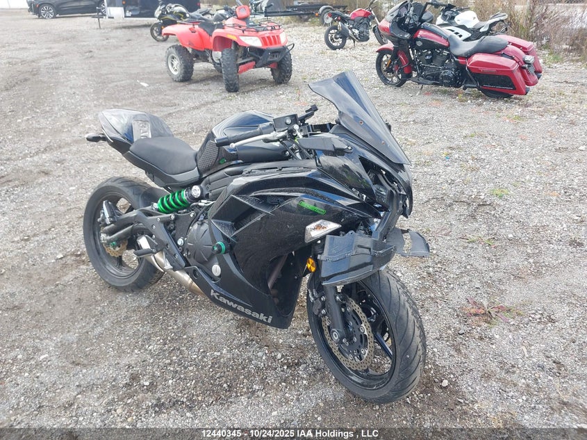 JKAEXEF1XFDA20754 2015 Kawasaki Ex650 F auction photo 1
