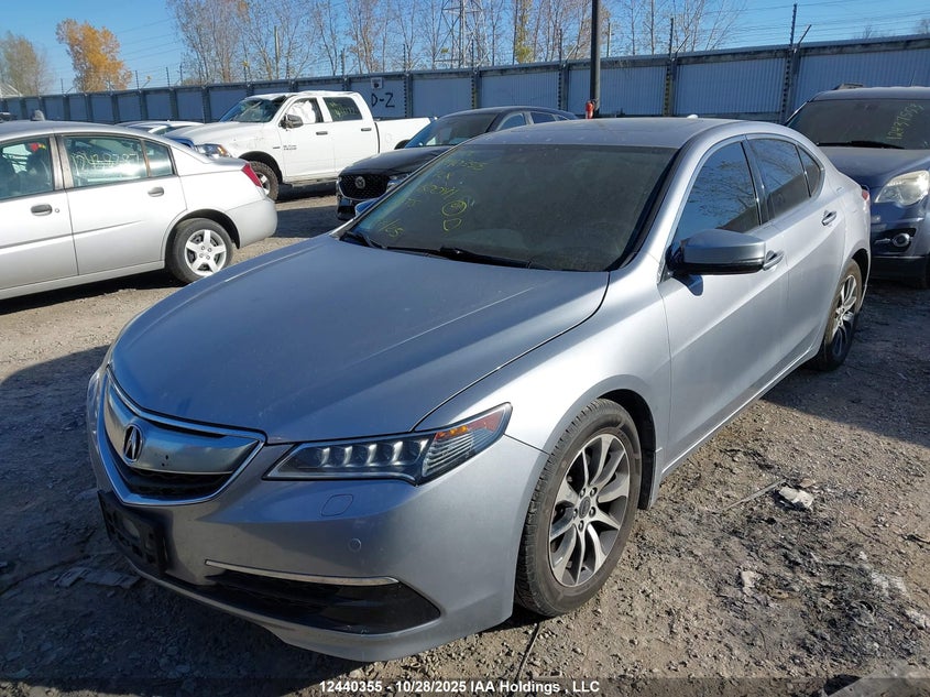 2016 Acura Tlx silver sedan gasoline 19UUB1F5XGA800041 photo #3