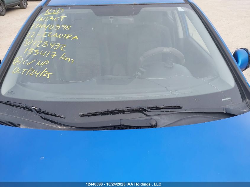 2012 Hyundai Elantra Touring Gls VIN: KMHDB8AE2CU128432 Lot: 12440398