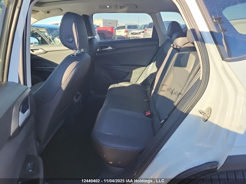 2025 Volkswagen Taos Se Black VIN: 3VV2C7B21SM062533 Lot: 12440402