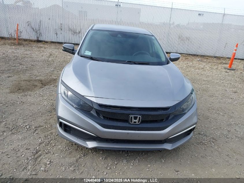 2019 Honda Civic Lx VIN: 2HGFC2F59KH032719 Lot: 12440405