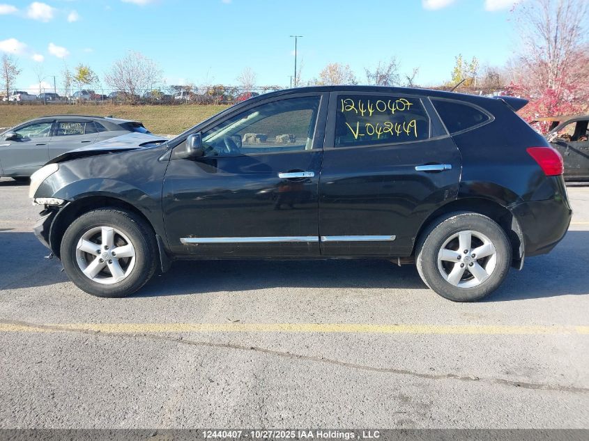 2013 Nissan Rogue S/Sv VIN: JN8AS5MT2DW042449 Lot: 12440407