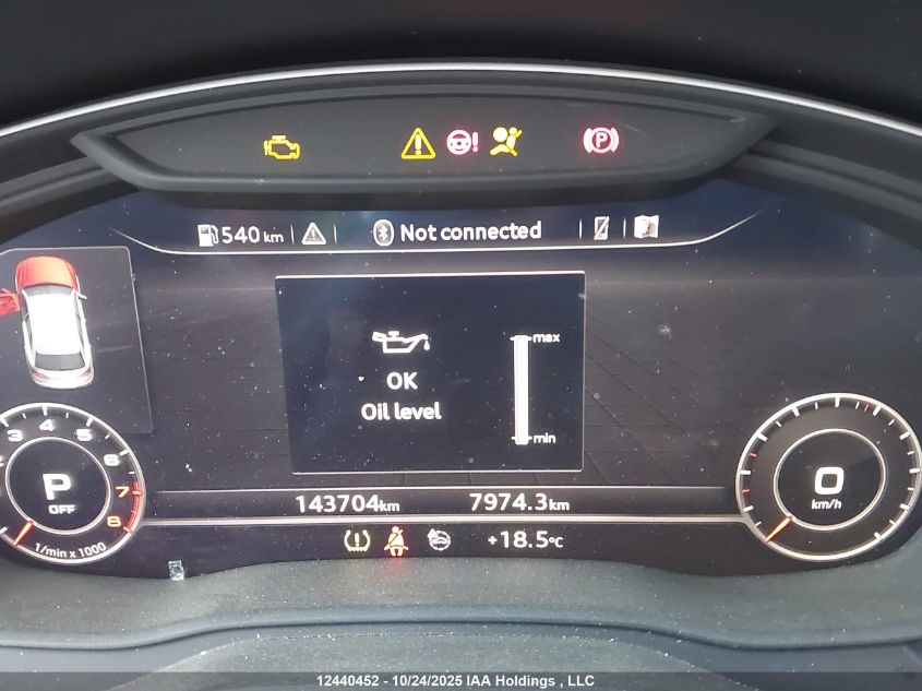 2018 Audi Q5 2.0T Technik VIN: WA1CNAFY1J2212729 Lot: 12440452