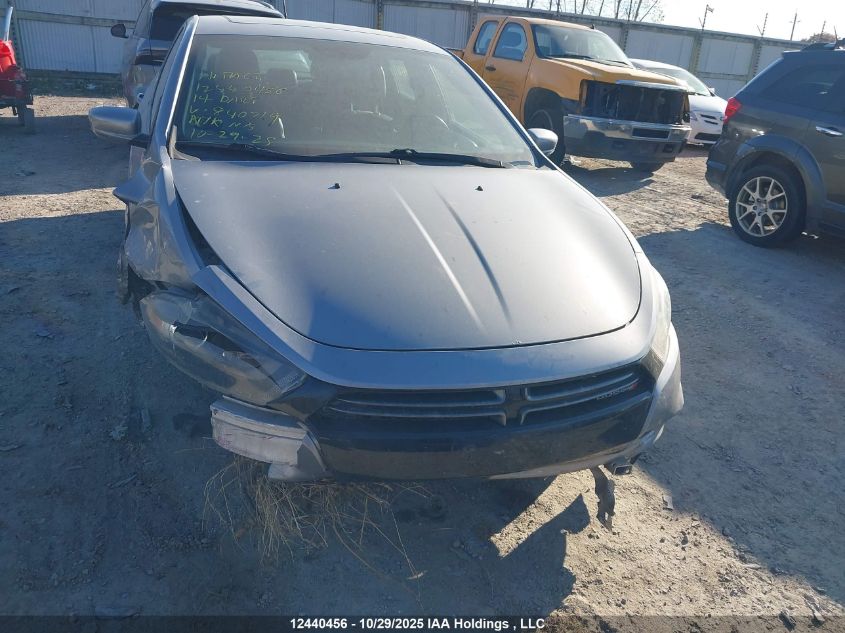 2014 Dodge Dart VIN: 1C3CDFEB2ED840719 Lot: 12440456