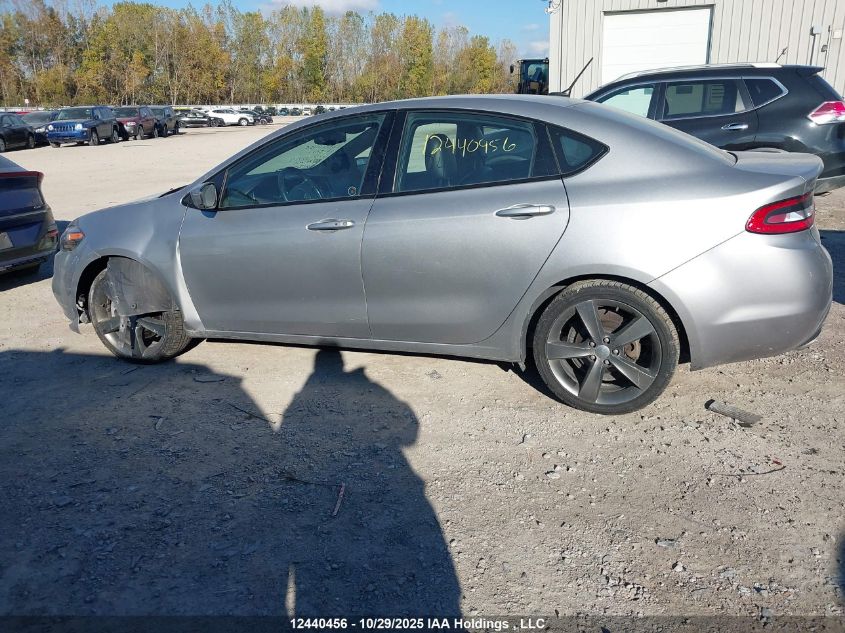 2014 Dodge Dart VIN: 1C3CDFEB2ED840719 Lot: 12440456