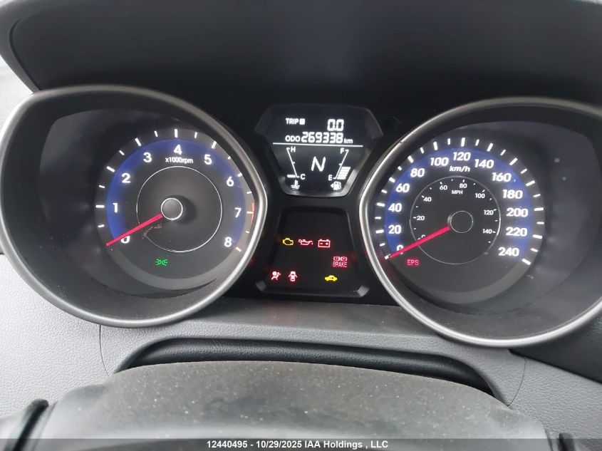 2013 Hyundai Elantra Gls/Limited VIN: 5NPDH4AE9DH213999 Lot: 12440495