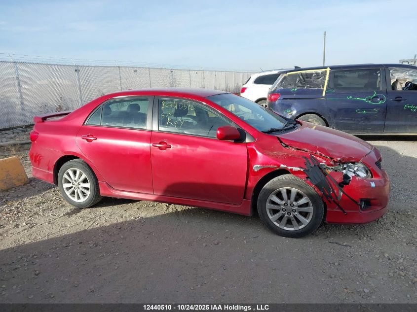 2009 Toyota Corolla S VIN: 2T1BU40E09C125907 Lot: 12440510