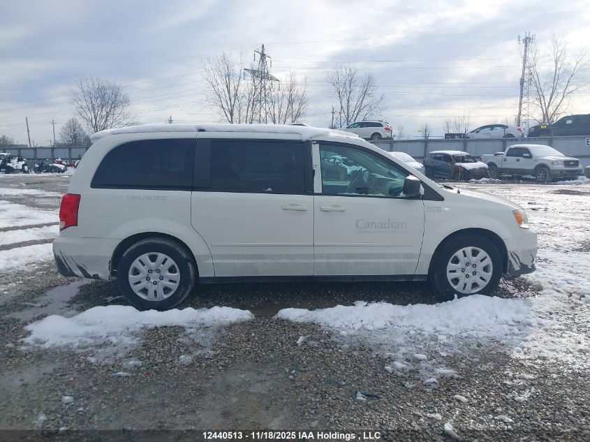 2013 Dodge Grand Caravan Se VIN: 2C4RDGBG7DR752238 Lot: 12440513