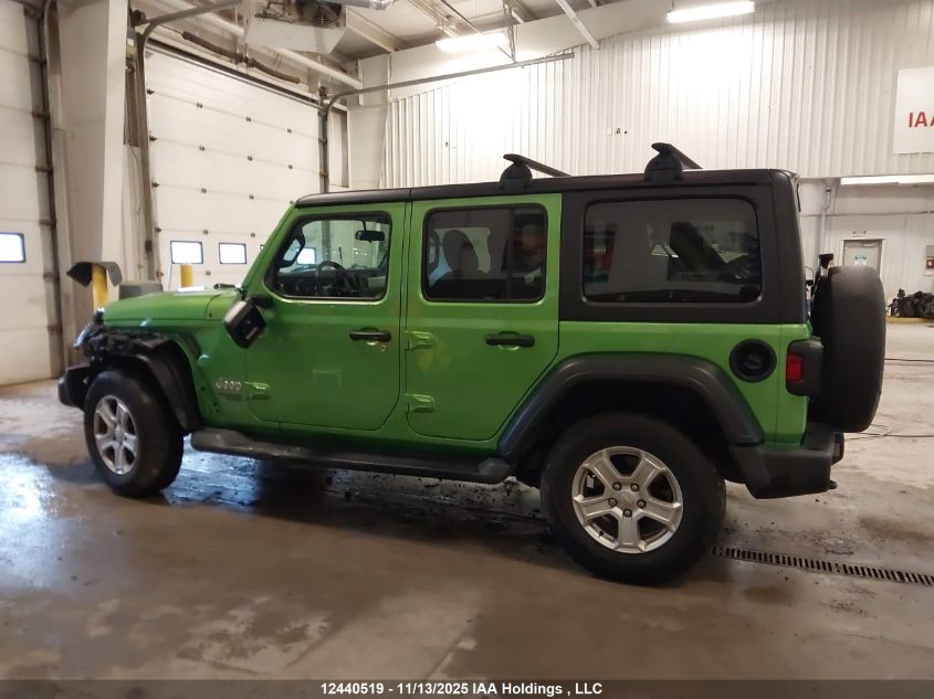 2020 Jeep Wrangler Unlimited Sport VIN: 1C4HJXDN0LW112636 Lot: 12440519