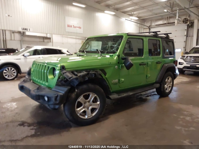 1C4HJXDN0LW112636 2020 JEEP WRANGLER photo no. 2