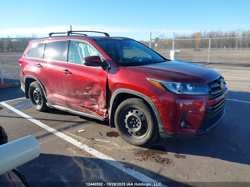 5TDJZRFH0JS527143 2018 Toyota Highlander auction photo 1