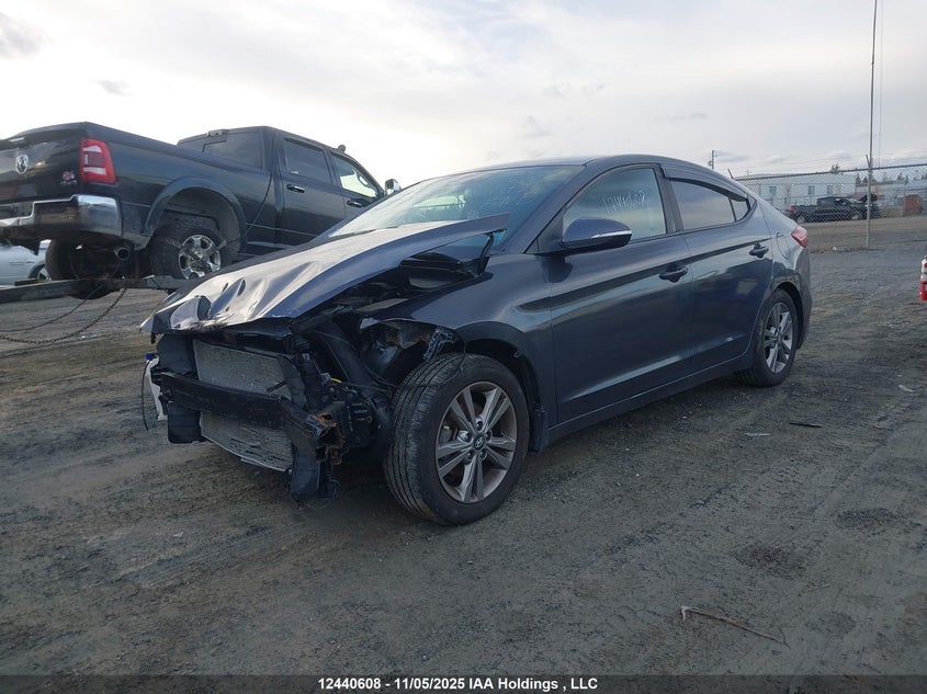 KMHD84LF7HU420677 2017 HYUNDAI ELANTRA photo no. 2