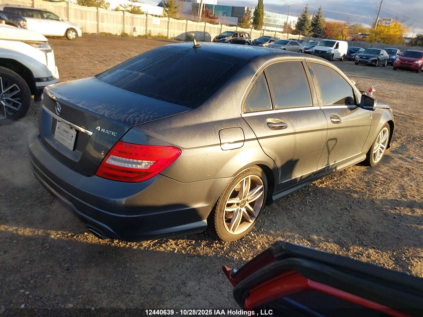 WDDGF8AB0EG162758 2014 MERCEDES-BENZ C-KLASSE photo no. 4