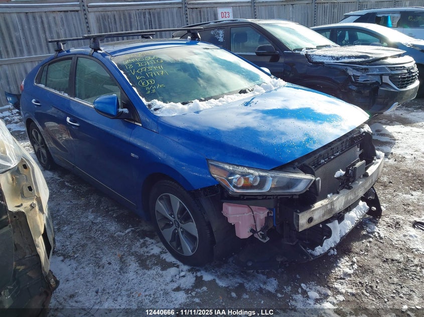 KMHC75LD3JU073941 2018 HYUNDAI IONIQ photo no. 5