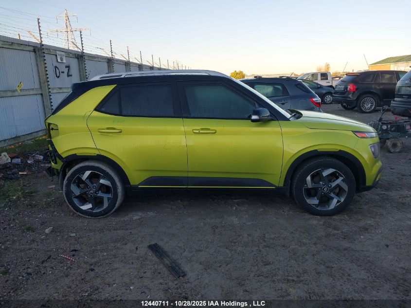 2020 Hyundai Venue Sel/Denim VIN: KMHRC8A3XLU024269 Lot: 12440711