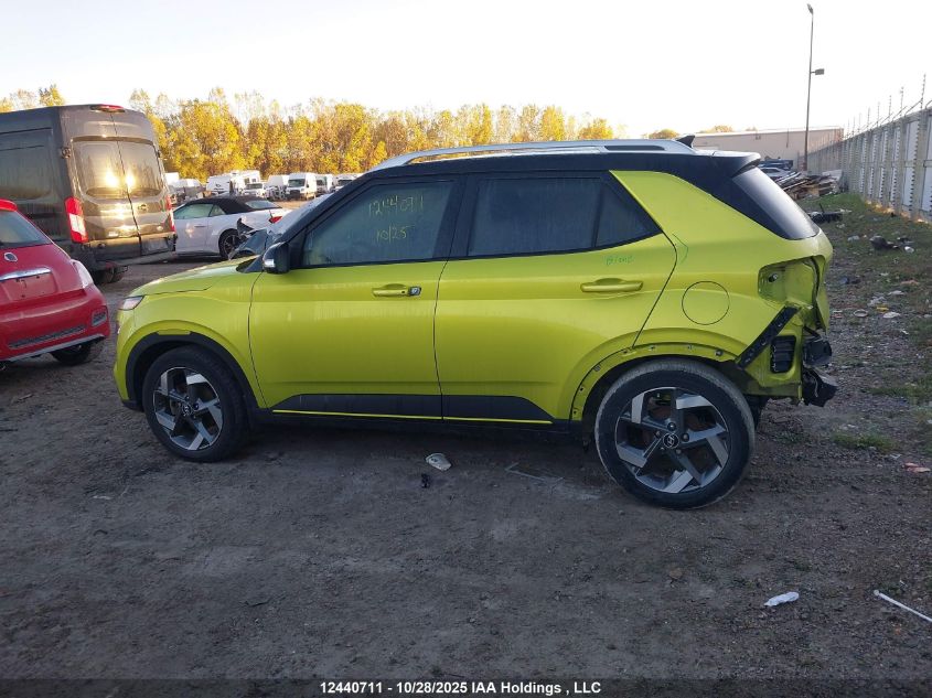 2020 Hyundai Venue Sel/Denim VIN: KMHRC8A3XLU024269 Lot: 12440711