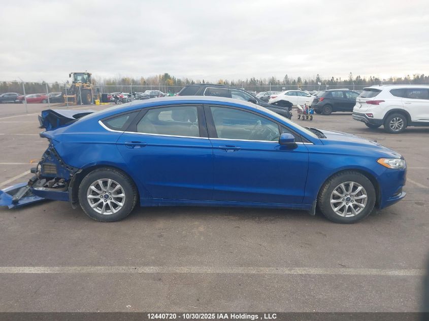 2017 Ford Fusion S VIN: 3FA6P0G79HR106165 Lot: 12440720