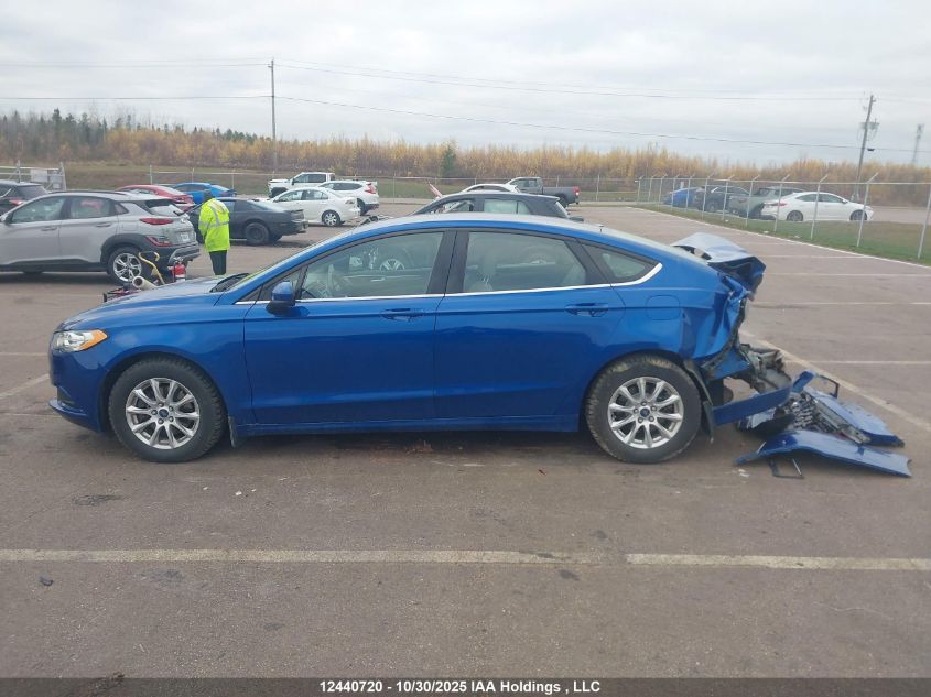 2017 Ford Fusion S VIN: 3FA6P0G79HR106165 Lot: 12440720