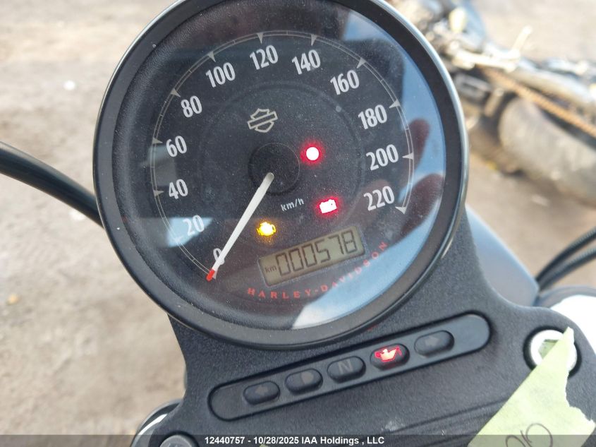 2019 Harley-Davidson Xl883 N VIN: 5HD4LE2A2KC432237 Lot: 12440757