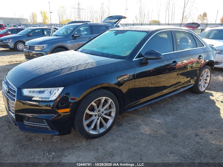 WAUBNAF46JA097482 2018 AUDI A4 photo no. 2