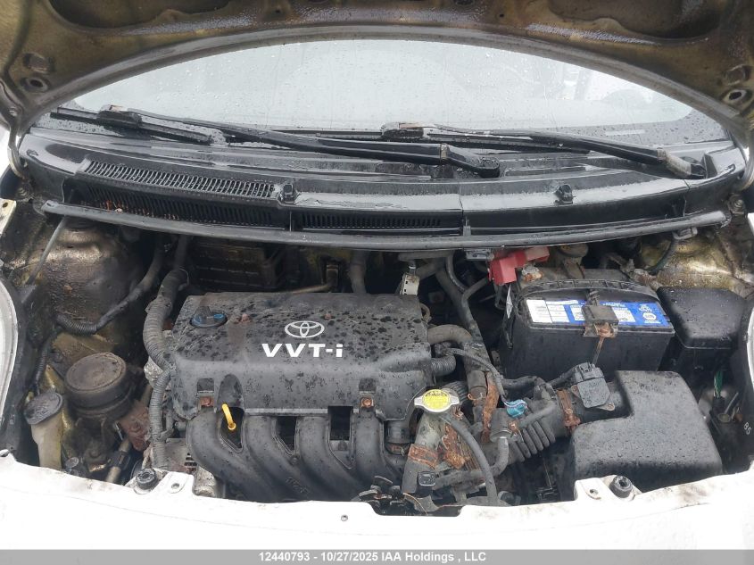 2010 Toyota Yaris Le/Rs VIN: JTDKT4K32A5305812 Lot: 12440793