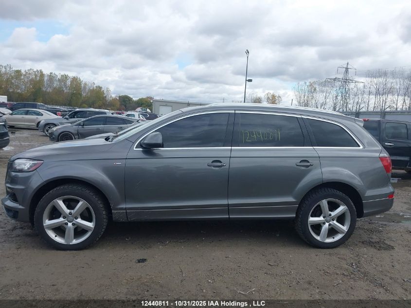 2013 Audi Q7 Prestige VIN: WA1WGCFE9DD007144 Lot: 12440811