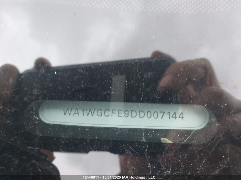 2013 Audi Q7 Prestige VIN: WA1WGCFE9DD007144 Lot: 12440811