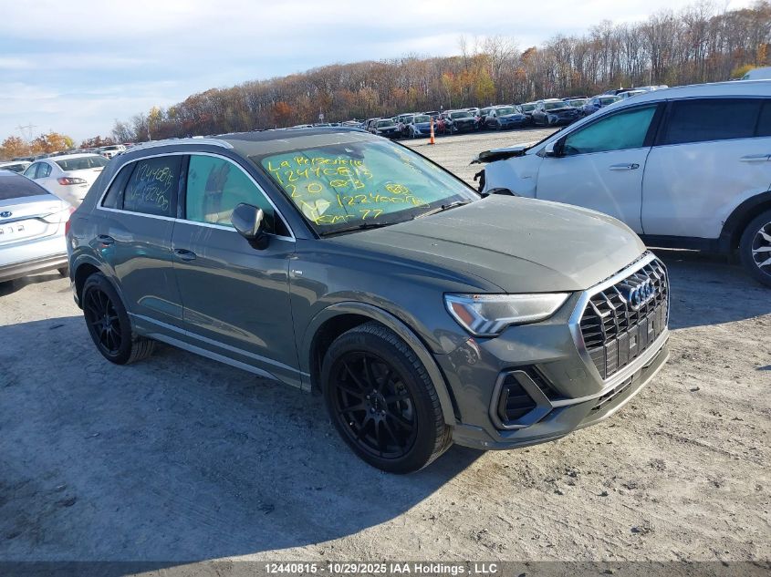 WA1EECF36L1122400 2020 Audi Q3 Premium Plus S-Line auction photo 1