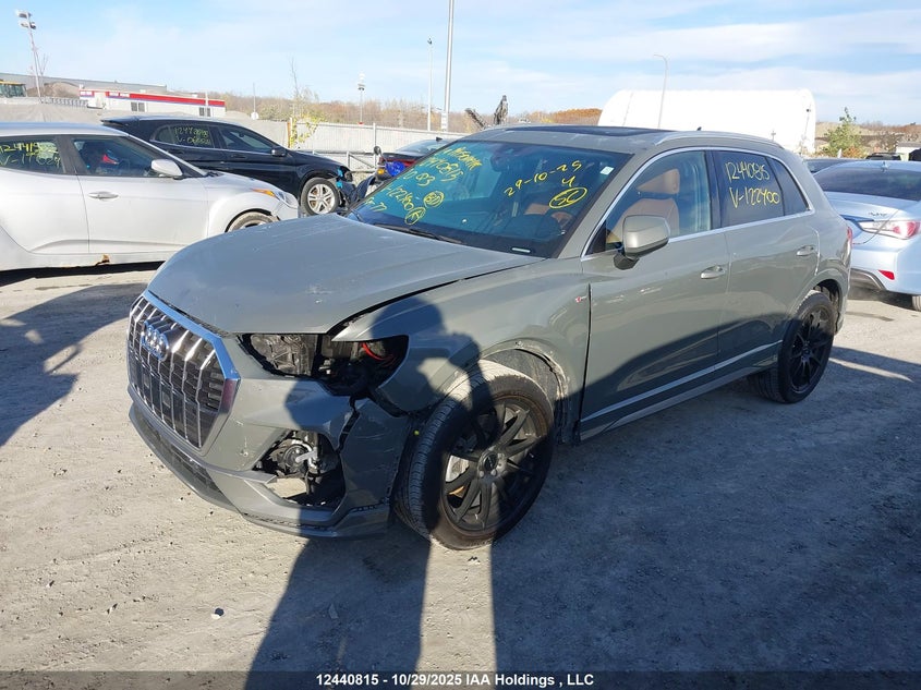 WA1EECF36L1122400 2020 AUDI Q3 photo no. 2