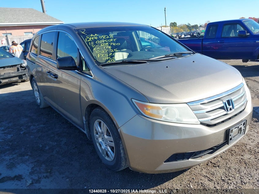 5FNRL5H26BB508740 2011 Honda Odyssey Lx auction photo 1