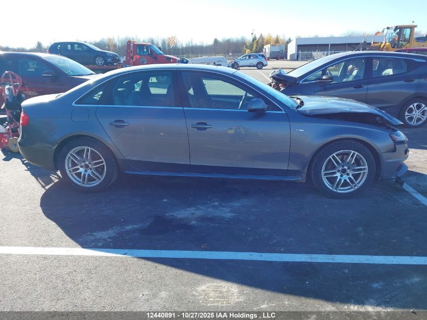 2012 Audi A4 VIN: WAUFFCFL7CA116271 Lot: 12440891
