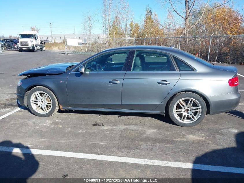 2012 Audi A4 VIN: WAUFFCFL7CA116271 Lot: 12440891