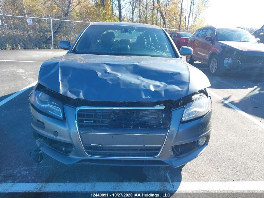 2012 Audi A4 VIN: WAUFFCFL7CA116271 Lot: 12440891