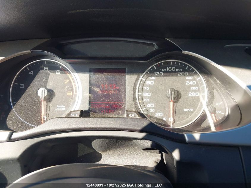 2012 Audi A4 VIN: WAUFFCFL7CA116271 Lot: 12440891