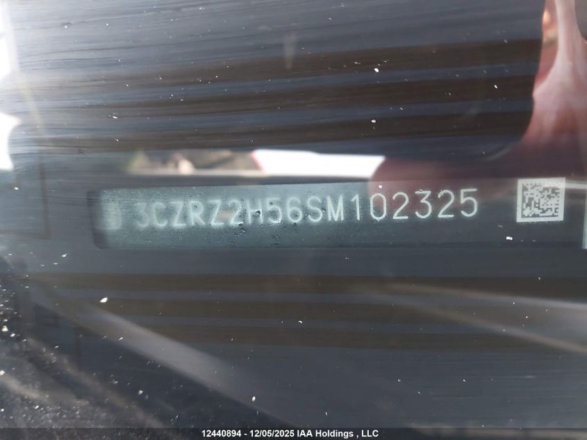 2025 Honda Hr-V Sport VIN: 3CZRZ2H56SM102325 Lot: 12440894