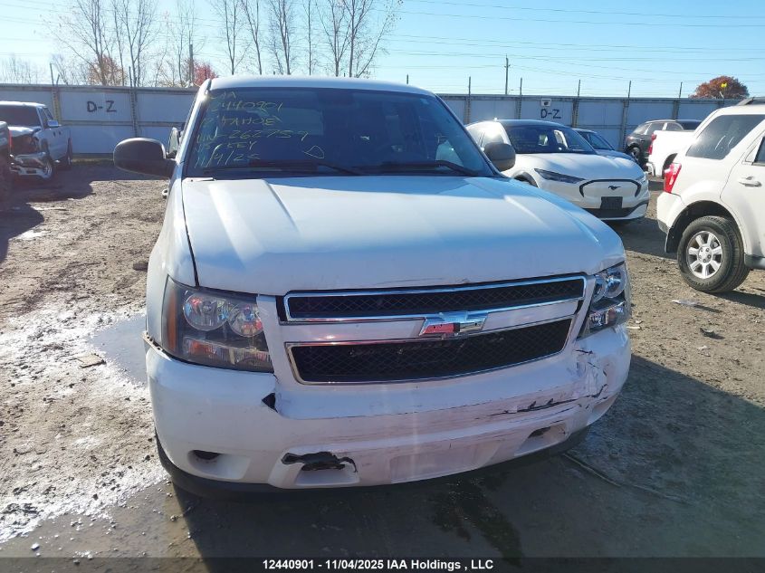 2012 Chevrolet Tahoe Police VIN: 1GNLC2E09CR262759 Lot: 12440901