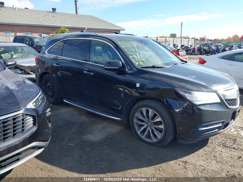 2016 Acura Mdx VIN: 5FRYD4H45GB504902 Lot: 12440911