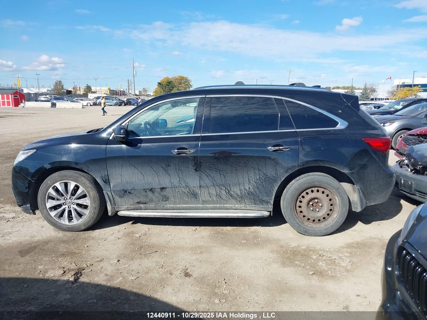 2016 Acura Mdx VIN: 5FRYD4H45GB504902 Lot: 12440911