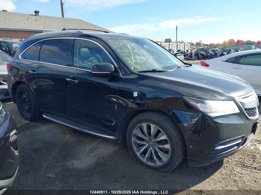 2016 Acura Mdx VIN: 5FRYD4H45GB504902 Lot: 12440911