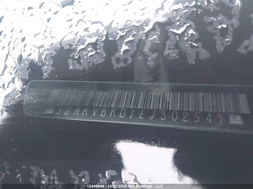 2014 Buick Enclave VIN: 5GAKVBKD1EJ302549 Lot: 12440944