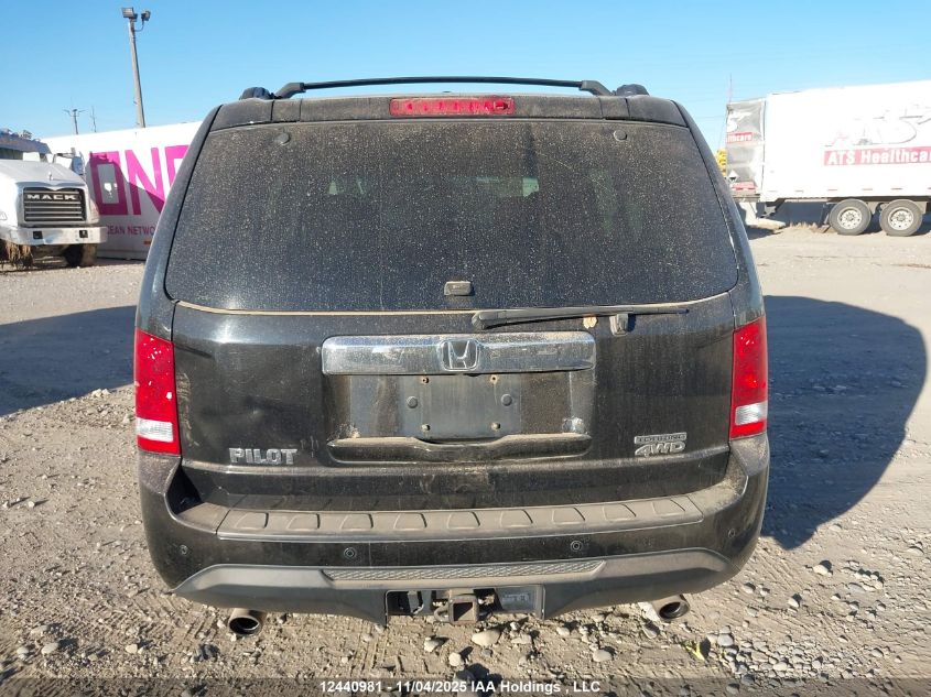 2013 Honda Pilot Touring VIN: 5FNYF4H90DB503210 Lot: 12440981