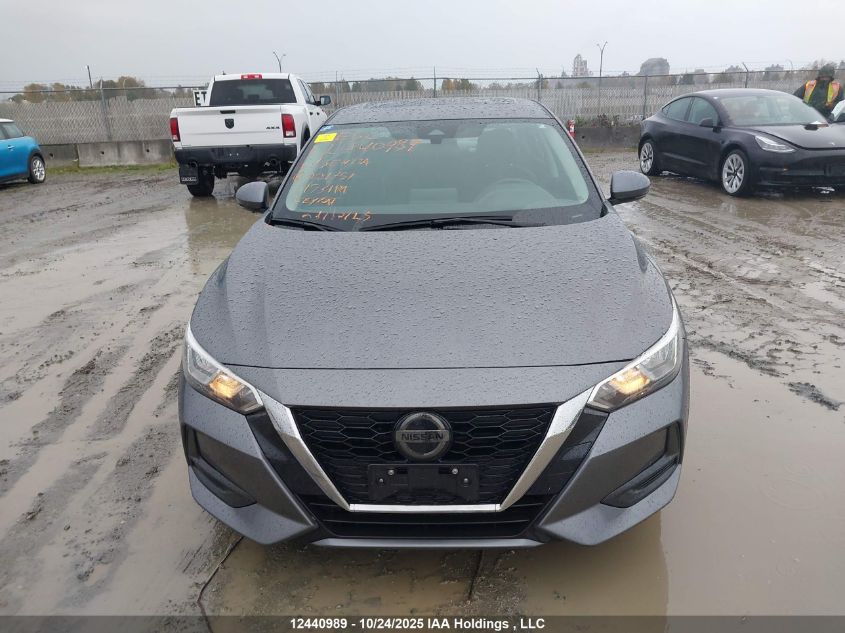 2021 Nissan Sentra Sv VIN: 3N1AB8CV3MY201751 Lot: 12440989