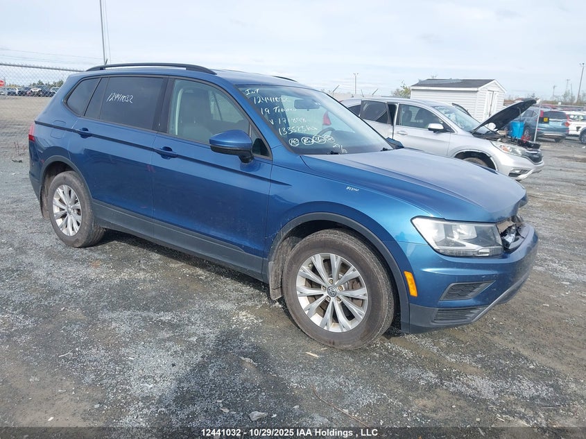 3VV0B7AX6KM171898 2019 Volkswagen Tiguan Trendline auction photo 1