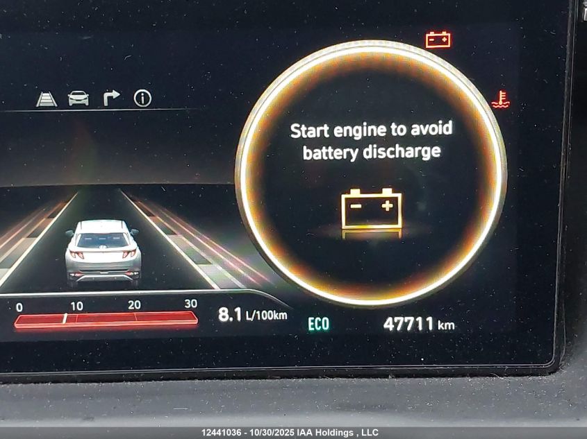 2023 Hyundai Tucson Luxury Hybrid Awd VIN: KM8JCCA10PU105561 Lot: 12441036