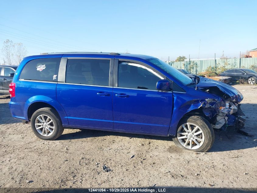 2019 Dodge Grand Caravan Cvp/Sxt VIN: 2C4RDGBG2KR608268 Lot: 12441094