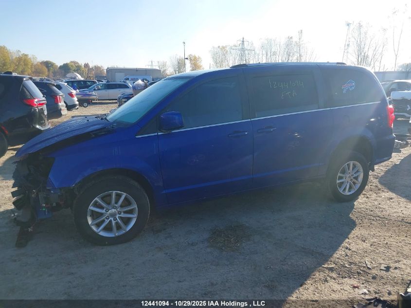 2019 Dodge Grand Caravan Cvp/Sxt VIN: 2C4RDGBG2KR608268 Lot: 12441094